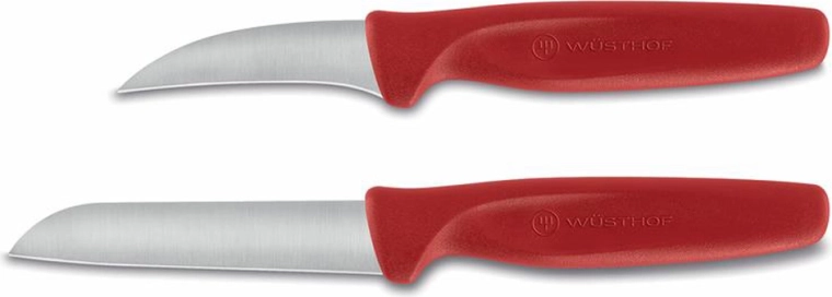 Set groentemessen 2 stuks rood