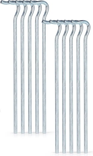 Metall-Zeltheringe 23 cm, Set mit 10 Stück