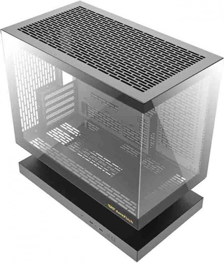 Verre trempé et design showcasing