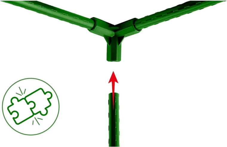 Click-fit joint and secure hold