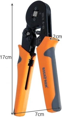 Breiter Arbeitsbereich 0,25–10 mm²