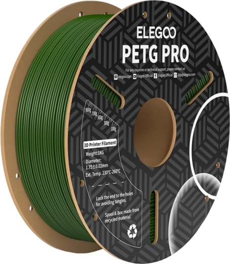Filament PETG Pro olijfgroen