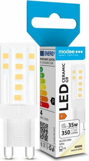 LED-Lampe G9 3,5 W neutralweiß MODEE LIGHTING Ceramic