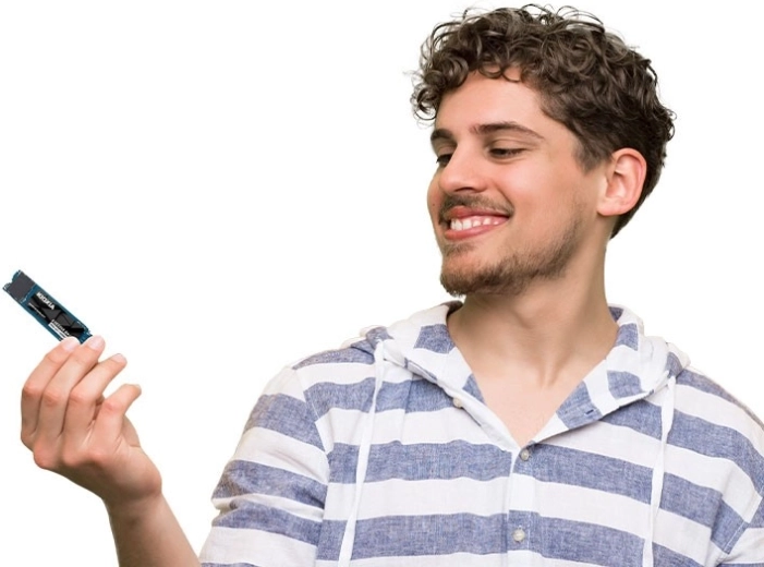 Eenvoudige installatie in M.2-slot