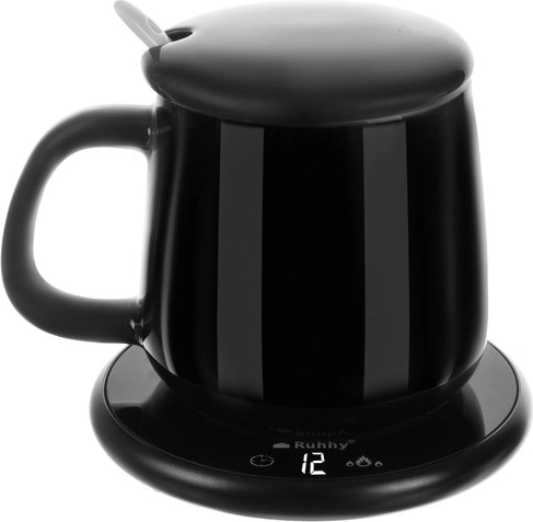 Chauffe-tasse électrique + mug Ruhhy 22125