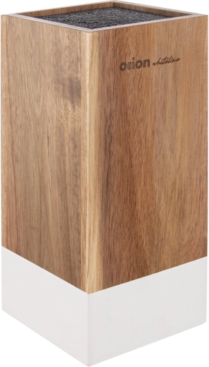 Wooden Universal Knife Block Orion Whiteline