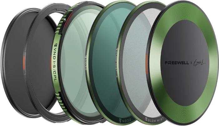 Freewell Brandon Li 82 mm Variable ND/CPL Filter Set