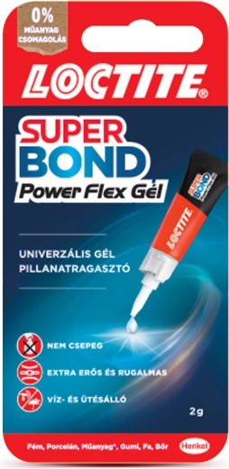 Colle instantanée Loctite Super Bond gel 2 g