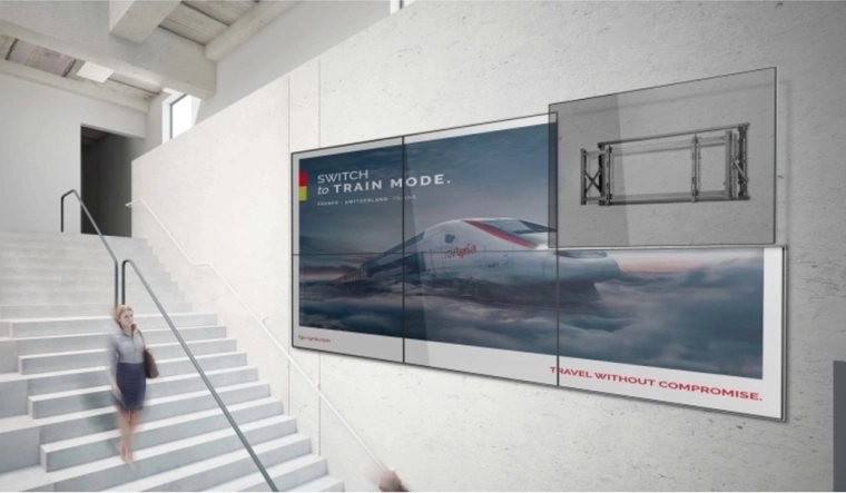 Solution modulaire pour murs d’images