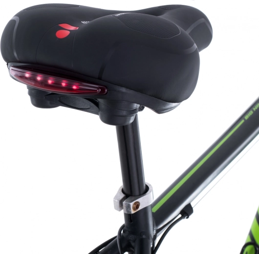 Integrated rear LED light