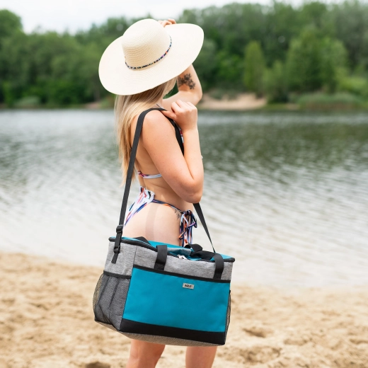 Bequemer Transport für Strand und Ausflug
