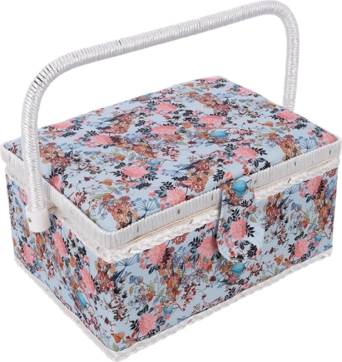 Sewing box in blue