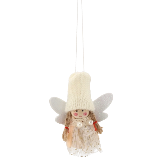 Subtiele crèmewitte engel