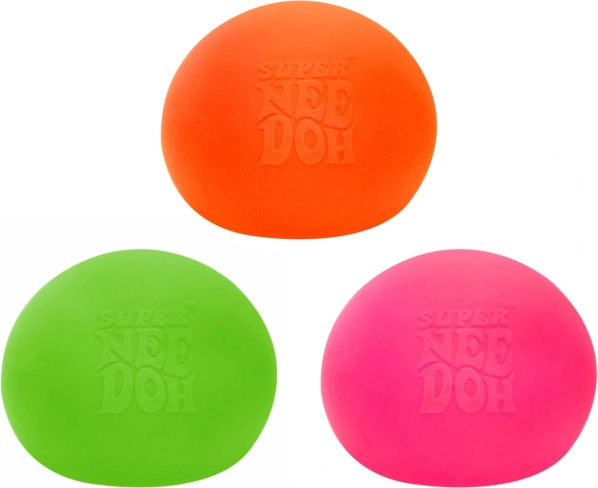 knijpbare antistressbal Super Nee Doh Maxi