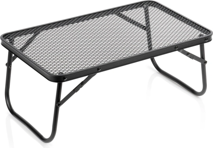 Vilde klappbarer Camping-Tisch schwarz 50 × 30 × 21 cm