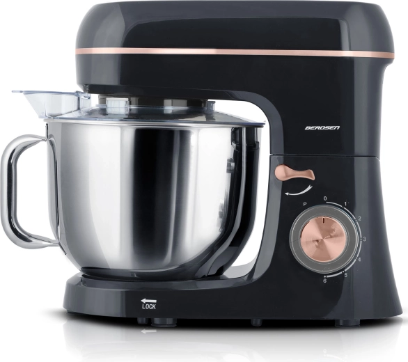 Grand bol inox 6 l avec couvercle