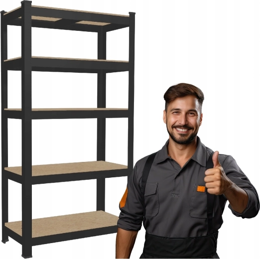 Sturdy construction with HDF shelves