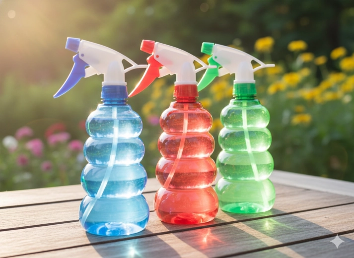 Adjustable sprayer and color options