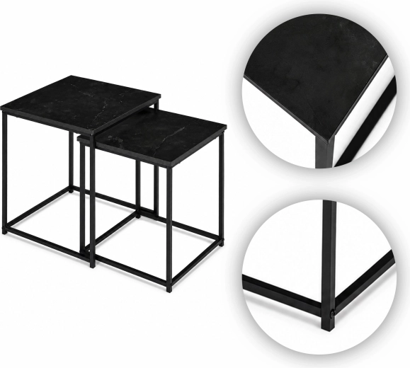 Elegante Tischplatten mit Marmoroptik