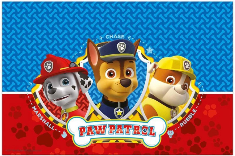 Kinder-Kunststoff-Tischdecke Paw Patrol 120 × 180 cm