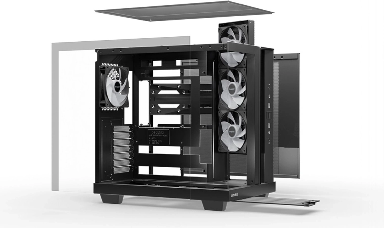 Vier Light Wings LX 120 mm met ARGB