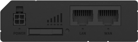 LAN- en WAN-poort voor bekabeld netwerk