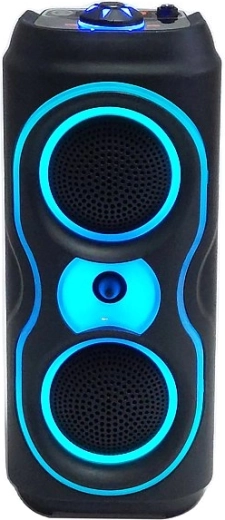 Multiple playback options: Bluetooth, USB and FM radio