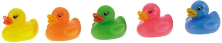 Rubber Bath Duck 6 cm - 1 piece