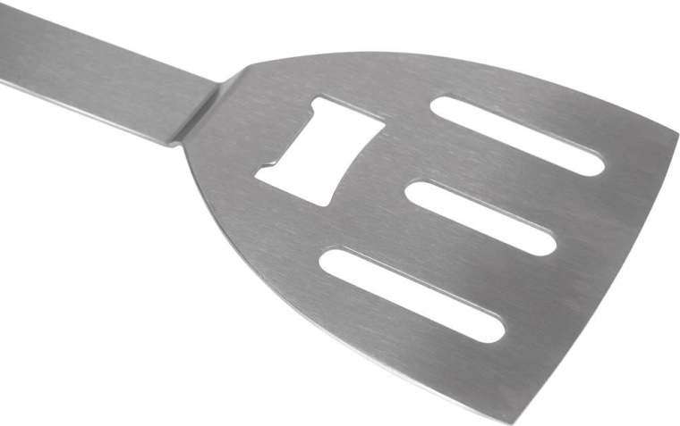 Spatule astucieuse avec décapsuleur