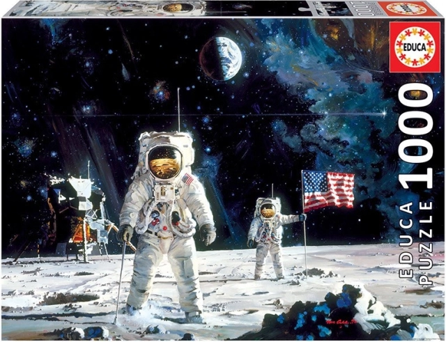 Educa Puzzle First Men on the Moon 1000 Pieces