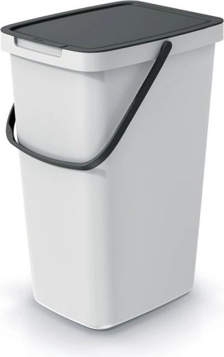 Poubelle Systema Q Collect 20 l avec couvercle
