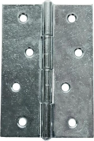 Scharnier met gewricht 80 × 70 mm verzinkt, verpakking 10 stuks