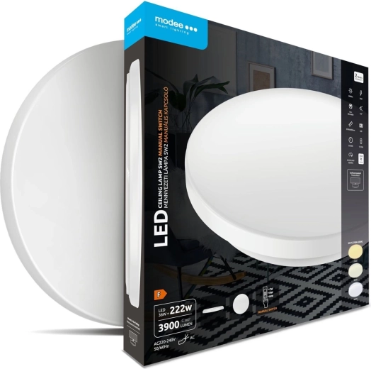 Modee rundes LED-Deckenleuchte 36 W 3CCT 3900 lm mit Umschalter