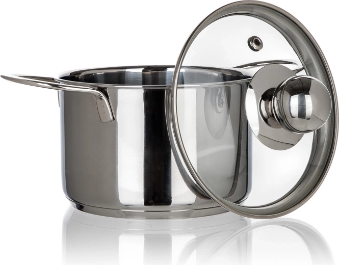 Glass lid with steam vent for perfect visibility