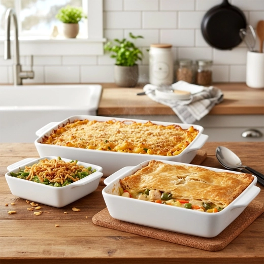 Easy carrying and stylish serving