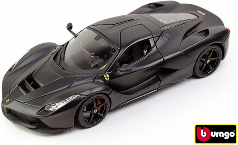 Bburago Ferrari LaFerrari mattschwarz 1:18