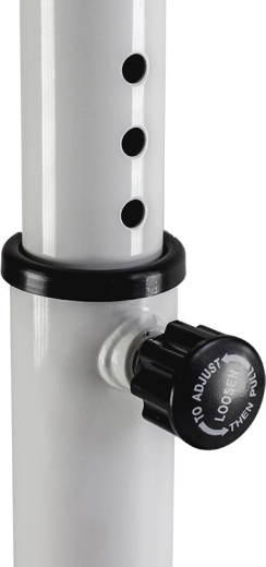 Stabiele handgrepen en verstelbare hoogte