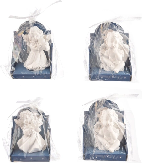 White ceramic angel – interior decoration (assort)