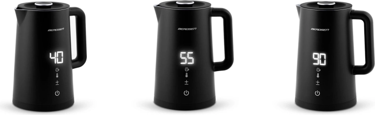 Precise temperature control with LED display