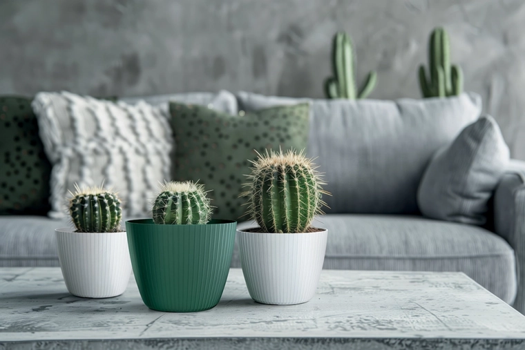 A decor that connects interior and exterior