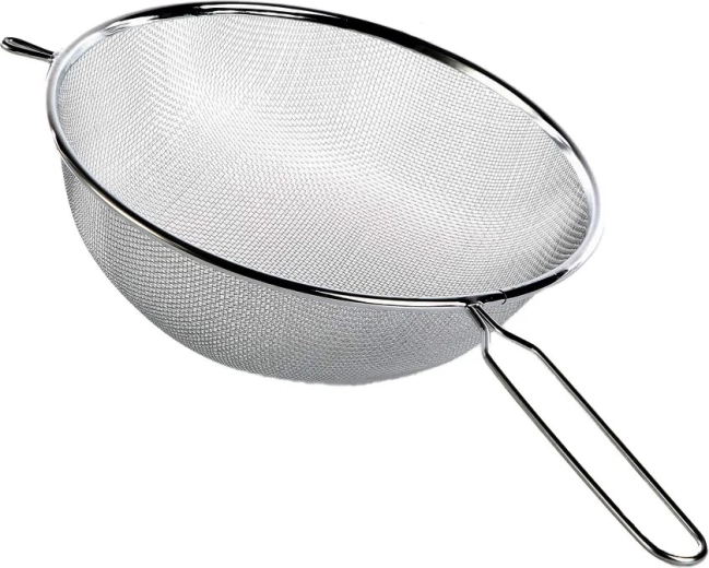 Metall-Küchensieb mit Griff 23 cm