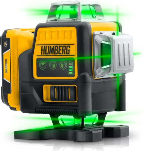 Faisceau vert et 16 lignes pour une visibilité maximale