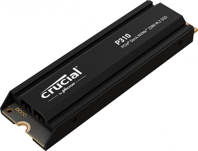 Crucial P310 2 TB NVMe SSD M.2 2280 PCIe 4.0 with heatsink