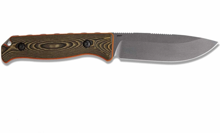 Premium CPM-S90V steel with stonewash finish
