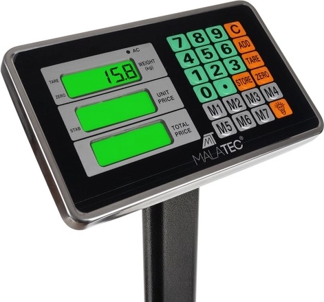 Großes beleuchtetes LCD-Display und Betrieb auch im Außeneinsatz