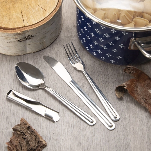 Komplettes Reise-Besteckset