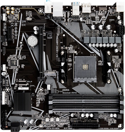 Prise en charge AMD Ryzen et 4× DDR4 pour des performances fluides