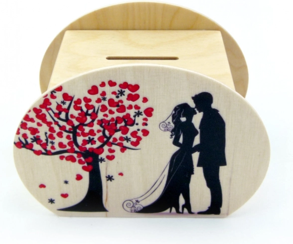 Hess Holzsparschwein Hochzeit