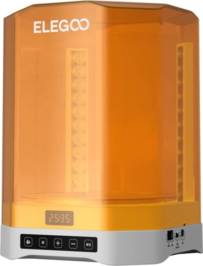 Even 360° UV curing