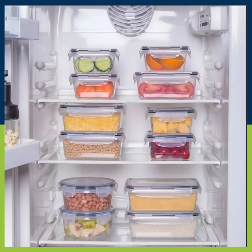 Organisation parfaite dans le réfrigérateur et le garde-manger